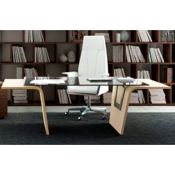 Bureau de Direction design Italien piètement intérieur So Luna