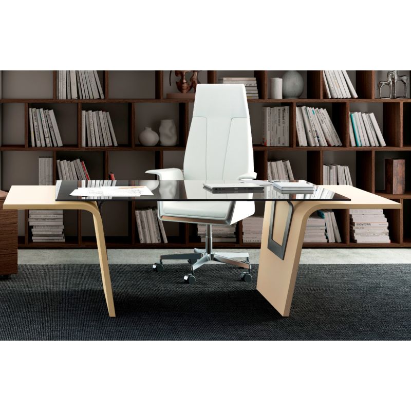 Bureau de Direction design Italien piètement intérieur So Luna
