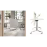 Table polyvalente rabattable sur roulettes So Leon
