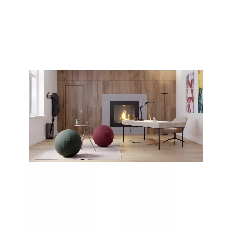 Ballon ergonomique ERGOBALL rouge saphir