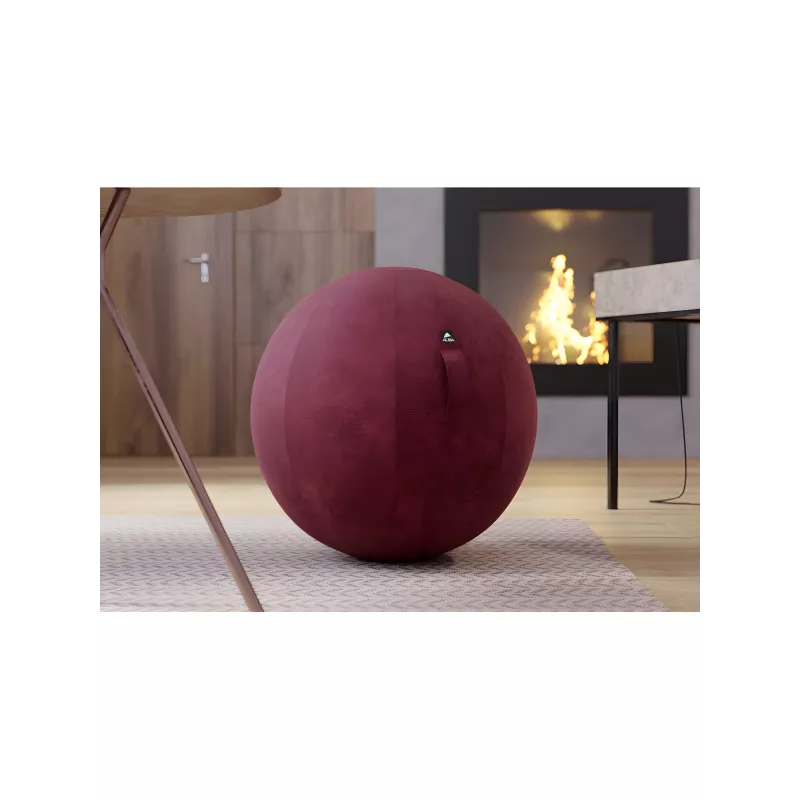 Ballon ergonomique ERGOBALL rouge saphir