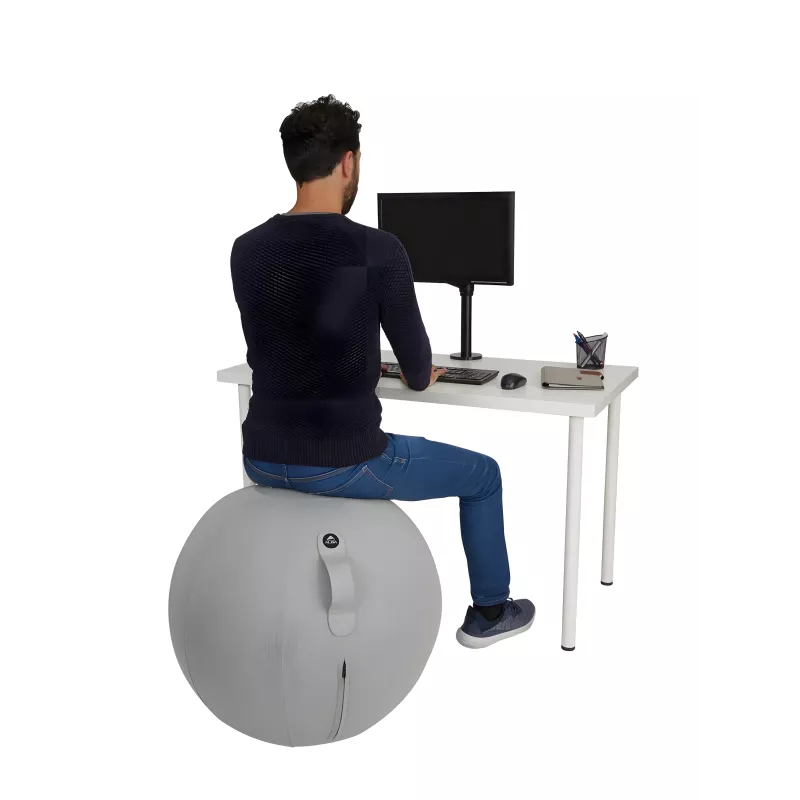 Ballon ergonomique ERGOBALL gris clair