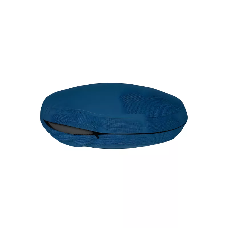 Coussin d'assise ergonomique bleu canard