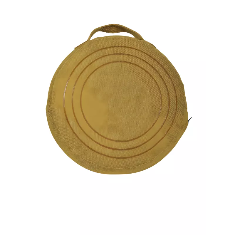 Coussin d'assise ergonomique jaune safran