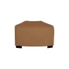 Pouf angulaire 1 place terre de sienne
