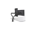 Bras articulé double écran noir JAMY