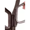 Porte manteau en bois foncé CAFÉ