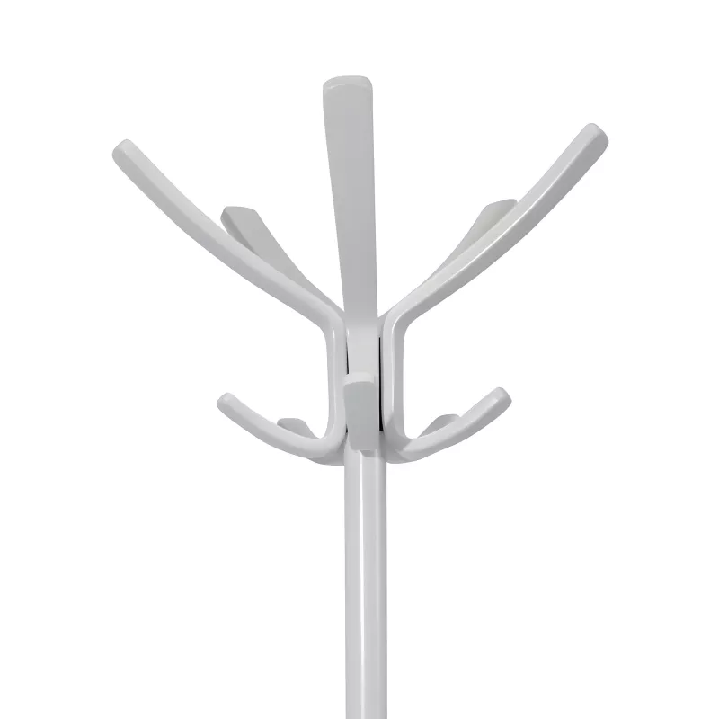 Porte manteau en bois blanc CAFÉ