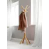 Porte manteau en bois clair CAFÉ