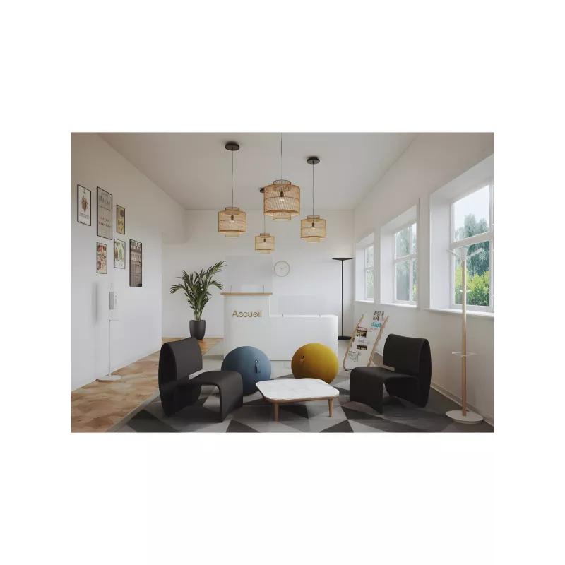 Lampadaire elegant noir LEDSLIM