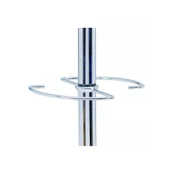 Porte manteau en métal chromé CHROMY