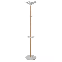 Porte manteau tendance bois clair
