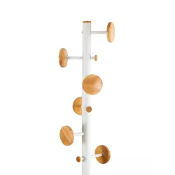 Porte manteau design blanc MUSIC