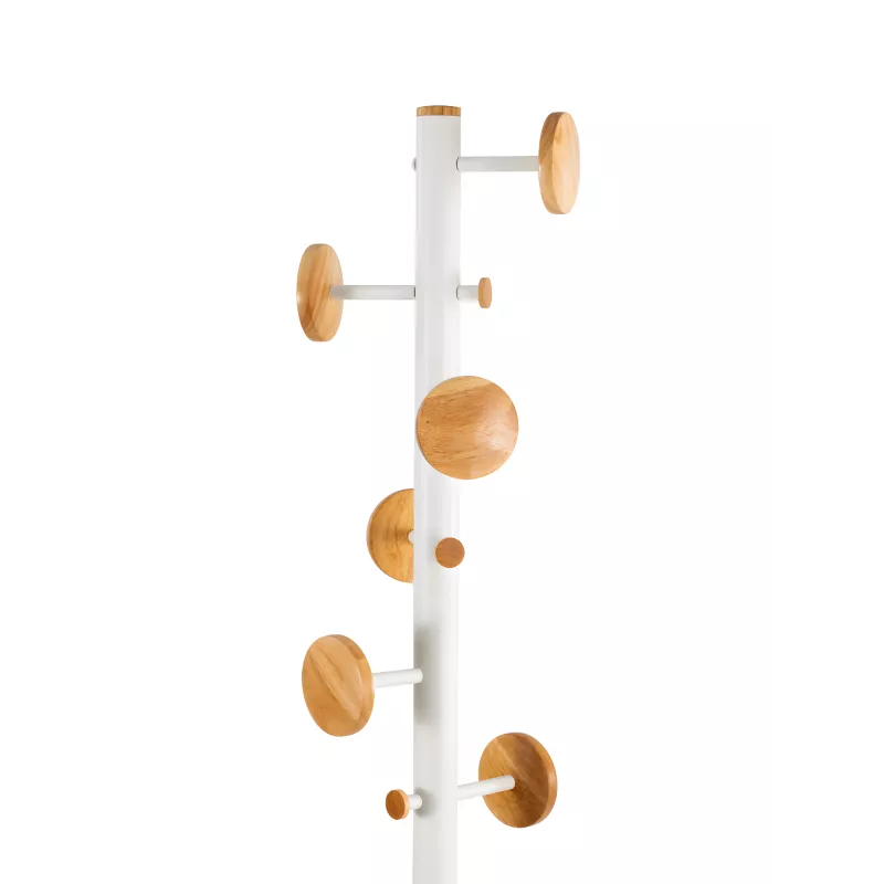 Porte manteau design blanc MUSIC
