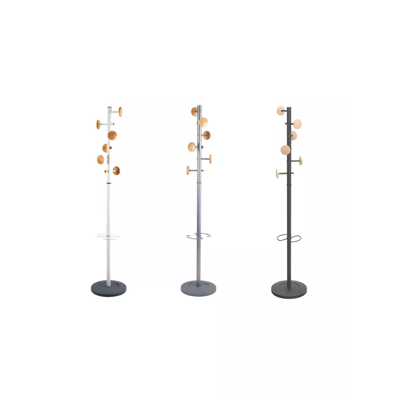 Porte manteau design noir MUSIC