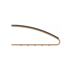 Repose pied en bois ERGOFEET noir
