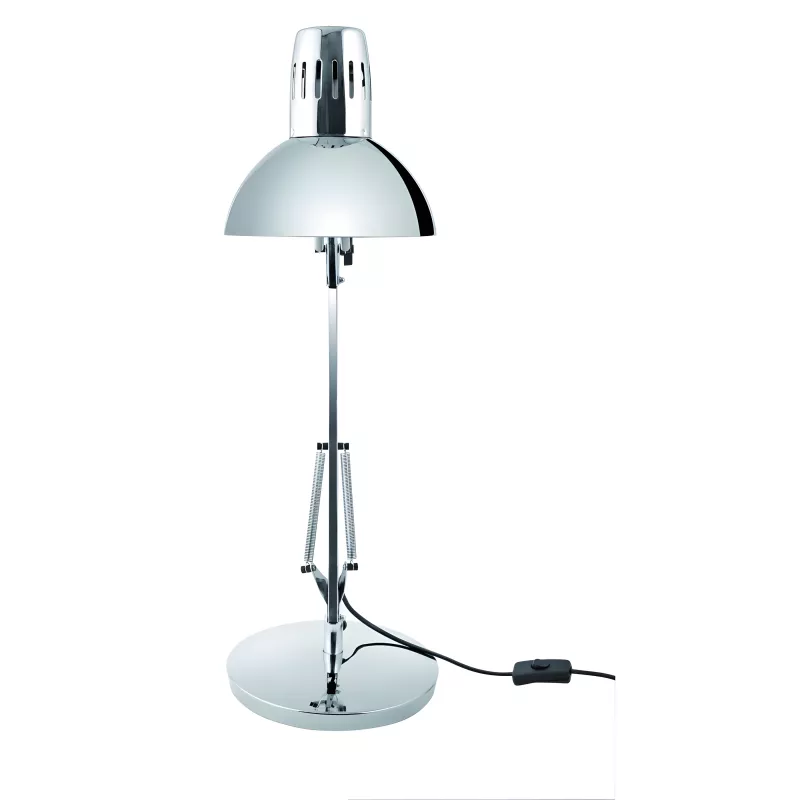 Lampe bureau architecte LED chrome