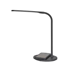 Lampe de bureau LED noire