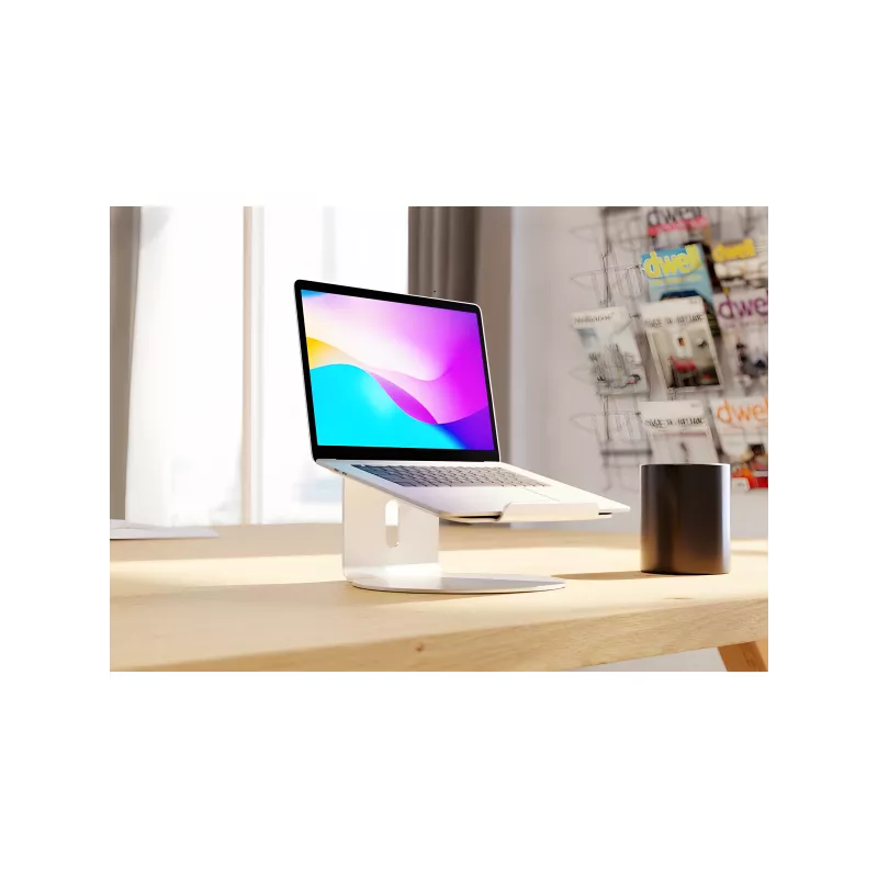 Support ergonomique rotatif pour pc portable