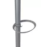 Porte manteau design gris clair & bois clair FESTY