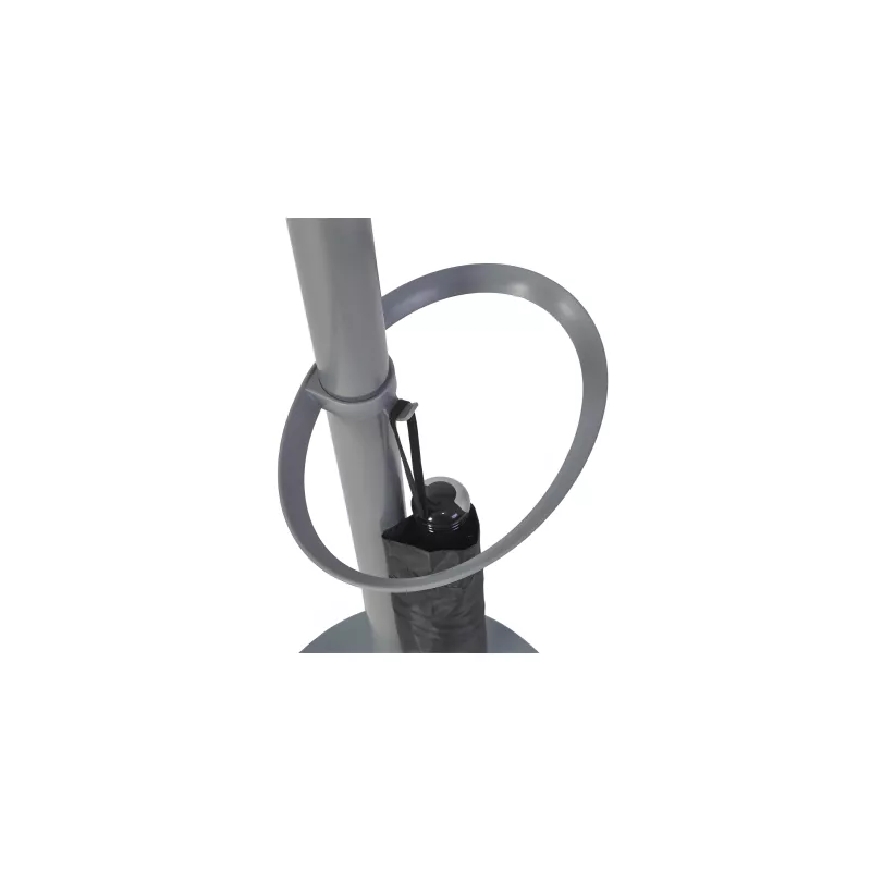 Porte manteau design gris clair & bois clair FESTY