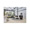 Porte manteau design noir & bois clair FESTY