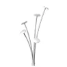 Porte manteau design gris et blanc FESTY