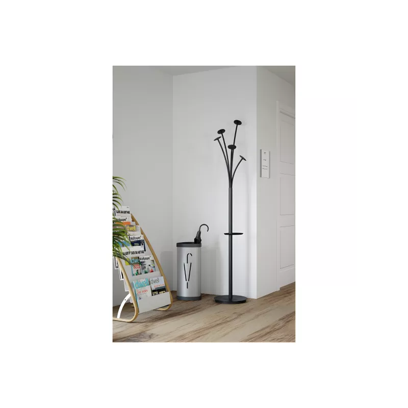 Porte manteau design noir FESTY