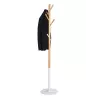 Porte manteaux design bois & blanc