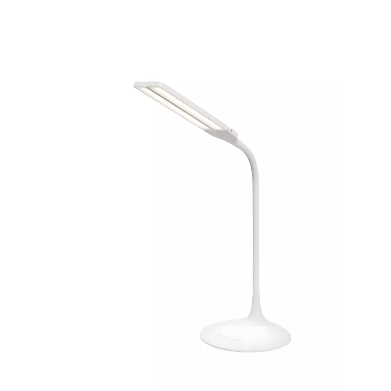 Lampe de bureau transportable blanche