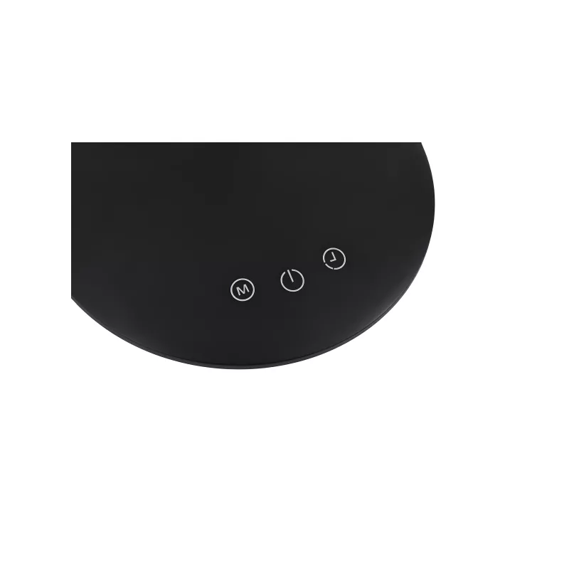 Lampe de bureau transportable noire