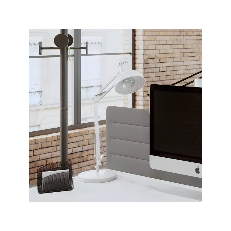 Lampe bureau architecte LED/fluo blanche