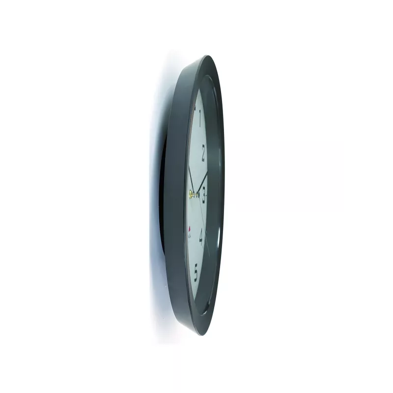 Horloge murale silencieuse couleur noire