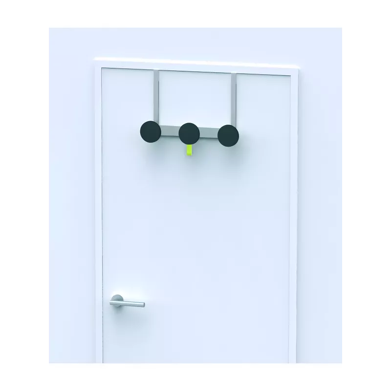 Patère de porte 3 positions