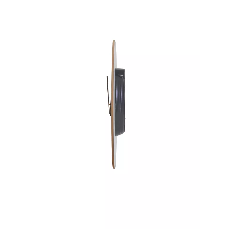 Horloge murale bois blanc