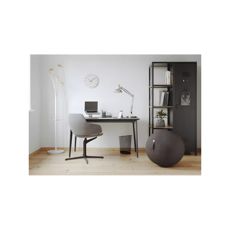Horloge murale bois blanc