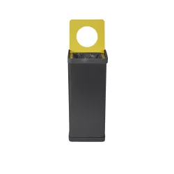 Poubelle de tri selectif et recyclage pour plastiques