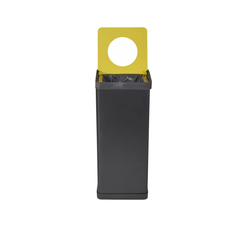 Poubelle de tri selectif et recyclage pour plastiques