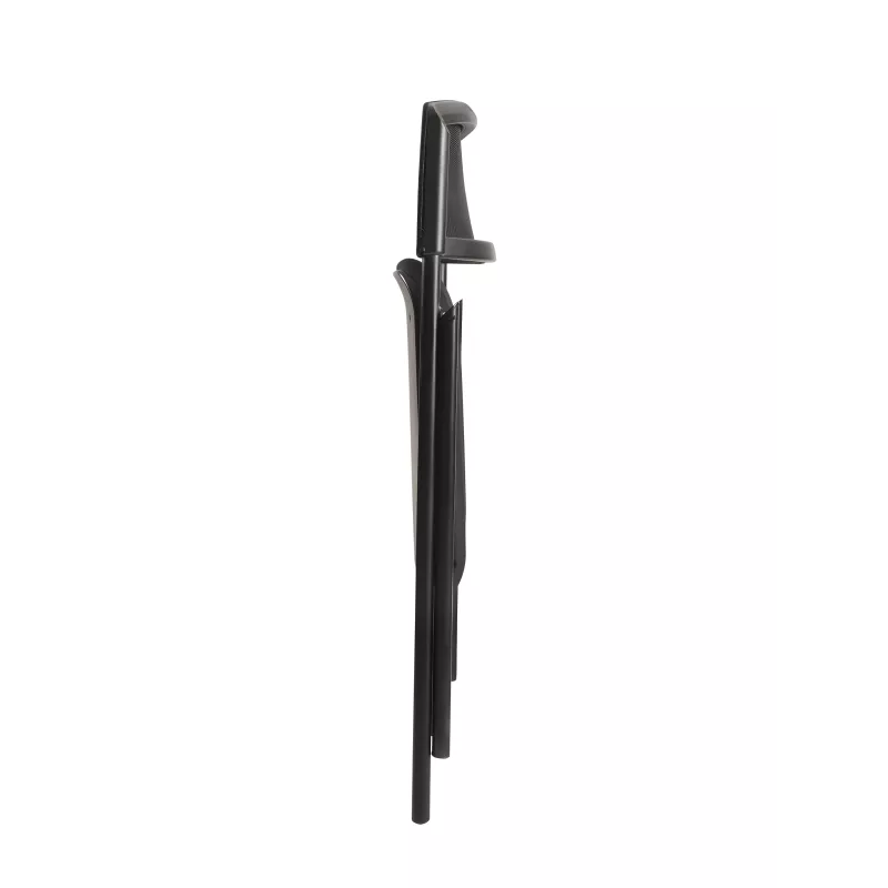 Chaise pliante confortable noir