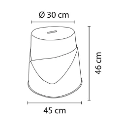 Tabouret écologique et design