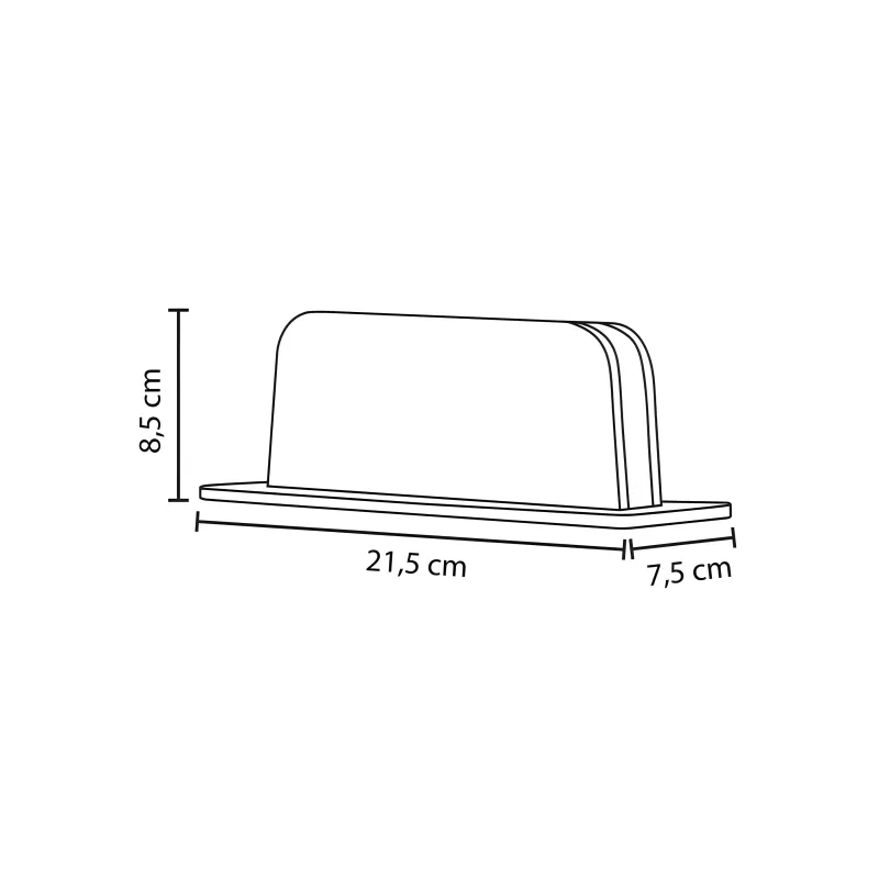 Support d'ordinateur/tablette en bois et aluminium noir