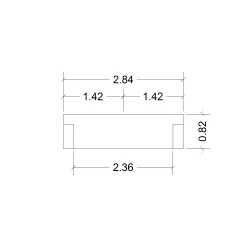 Banque d'accueil – 288 cm – So Ragol