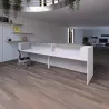 Banque d'accueil – 368 cm – 2 réhausses 120 cm – éclairage LED – So Ragol