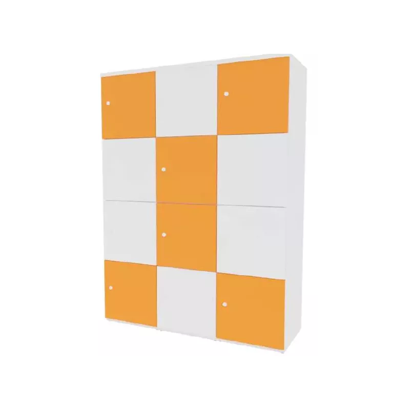 Casiers composé de 12 compartiments