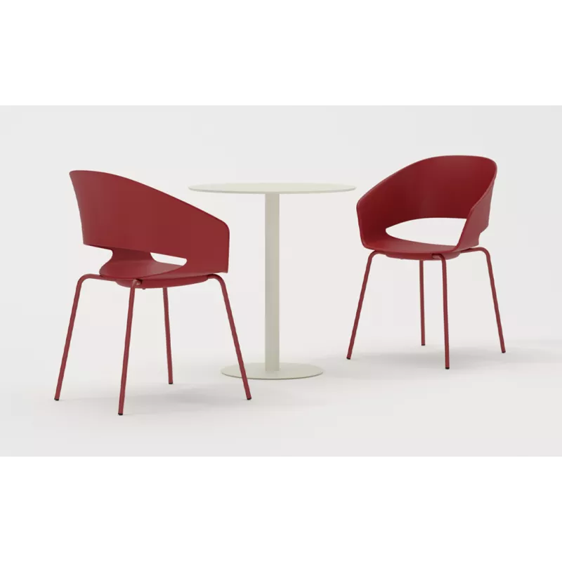 Chaise visiteur empilable So Taormine