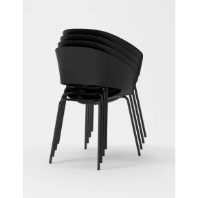 Chaise visiteur empilable So Taormine