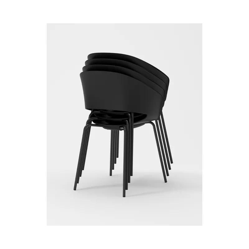 Chaise visiteur empilable So Taormine