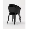 Chaise visiteur empilable So Taormine