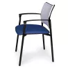 Fauteuil visiteur empilable So Asti