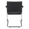 Fauteuil d'accueil empilable So Livourne